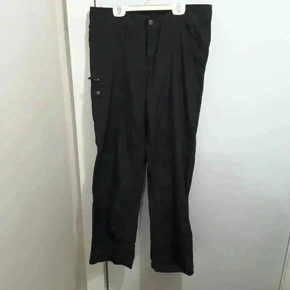 Columbia Roll-up hiking pants in Black sz 12 - Picture 1 of 8